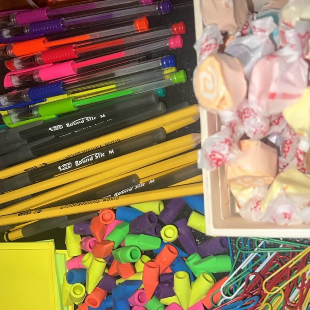 Colorful Office Supplies Set